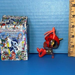 Tokidoki Unicorno Mermicorno Series 5 Lobster Lil Red 3" Tall Figure New w/ Box